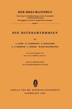 Paperback Die Osteoarthrosen [German] Book