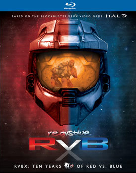 Blu-ray 10 Years of Red vs. Blue Book