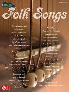 Paperback Folk Songs: Strum & Sing Series Book