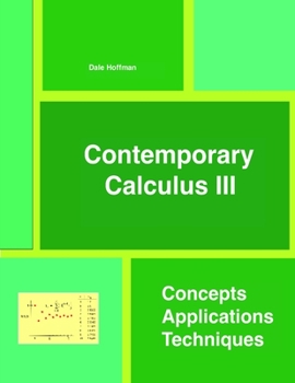 Paperback Contemporary Calculus III Book