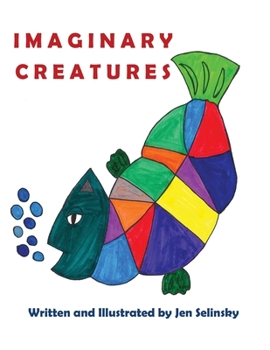 Paperback Imaginary Creatures: A Unique Book with Colored and Coloring Pages for Kids Book