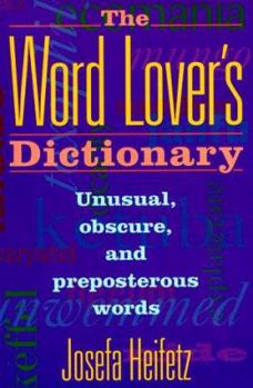 Paperback The Word Lover's Dictionary Book