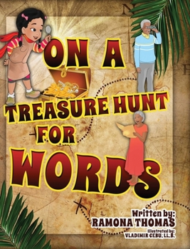 Hardcover On A Treasure Hunt For Words Book