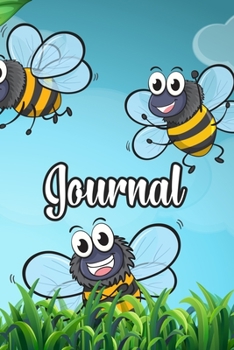 Paperback Journal: Bee Notebook, Bee Notebook Journal for Writing Book