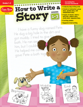 Paperback How to Write a Story, Grades 1-3 Book