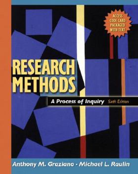 Hardcover Research Methods: A Process of Inquiry Book