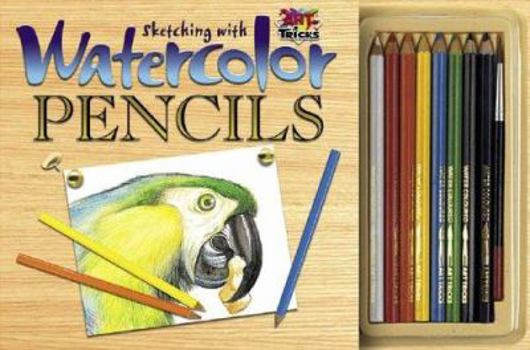 Hardcover Art Tricks Sketching with Watercolor Pencils Book