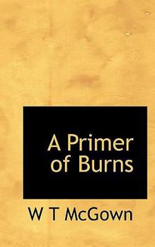 Paperback A Primer of Burns Book