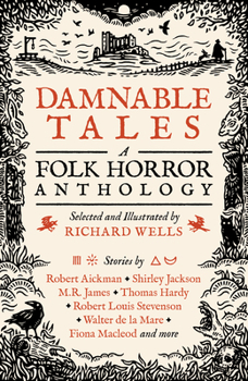 Paperback Damnable Tales: A Folk Horror Anthology Book