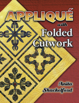 Paperback Applique with Folded Cutwork Book