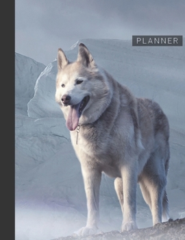 Planner: Husky 2 Year Weekly Planning Organizer | 2020 - 2021 | January 20 - December 21 | Writing Notebook | Productive Datebook Calendar Schedule | Plan Days, Set Goals & Get Stuff Done