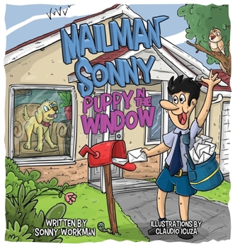 Hardcover Mailman Sonny Puppy In The Window Book