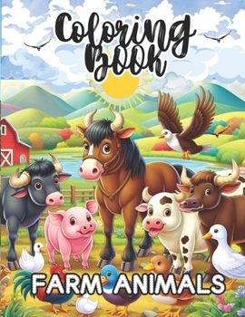 Coloring Book: Farm Animals