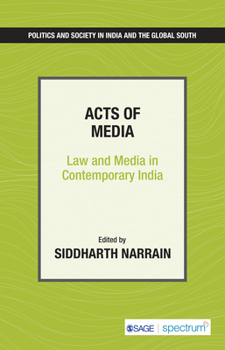 Paperback Acts of Media: Law and Media in Contemporary India Book