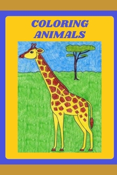 Paperback Coloring animals Book