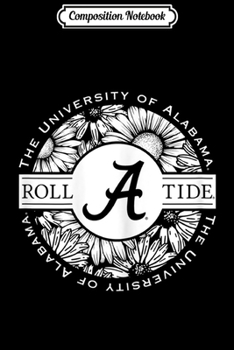 Composition Notebook: Womens Alabama Crimson Tide Cute Women's NCAA CA5BH04 Journal/Notebook Blank Lined Ruled 6x9 100 Pages