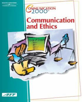 Paperback Communication 2000: Communication and Ethics (with Learner Guide and CD Study Guide) Book