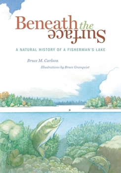 Paperback Beneath the Surface: A Natural History of a Fisherman's Lake Book