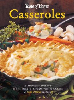 Hardcover Taste of Home's Casserole Cookbook Book