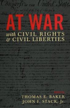 Paperback At War with Civil Rights and Civil Liberties Book