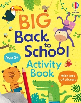Paperback Big Back to School Activity Book