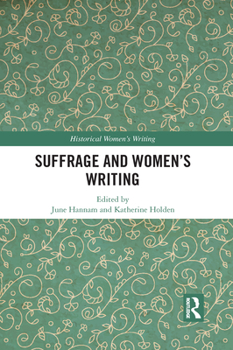 Paperback Suffrage and Women's Writing Book