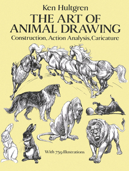 Paperback The Art of Animal Drawing: Construction, Action Analysis, Caricature Book