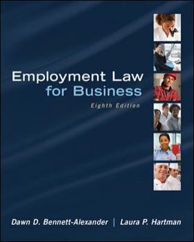 Hardcover Employment Law for Business Book