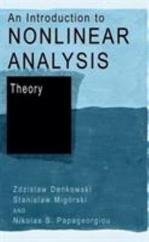 Hardcover An Introduction to Nonlinear Analysis: Theory Book