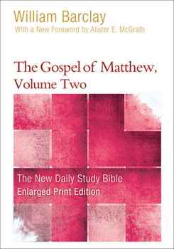 Paperback The Gospel of Matthew, Volume Two Book