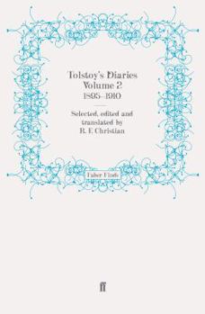 Paperback Tolstoy's Diaries Volume 2: 1895-1910 Book