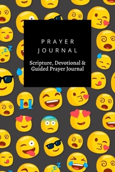 Prayer Journal, Scripture, Devotional & Guided Prayer Journal: Emoji  design, Prayer Journal Gift, 6x9, Soft Cover, Matte Finish