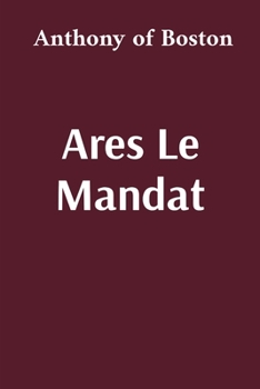 Paperback Ares Le Mandat: the first digital edition uploaded in November of 2019 Book