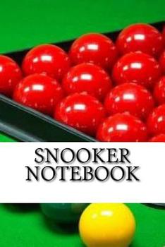 Paperback Snooker Notebook Book