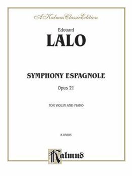Paperback Symphony Espagnole, Op. 21 Book