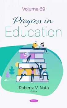 Hardcover Progress in Education (Progress in Education, 69) Book