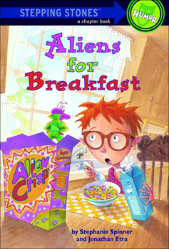 School & Library Binding Aliens for Breakfast Book