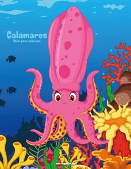 Paperback Calamares libro para colorear 1 [Spanish] Book