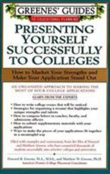 Paperback Greenes' Guides to Educational Planning: Presenting Yourself Successfully to Col Book