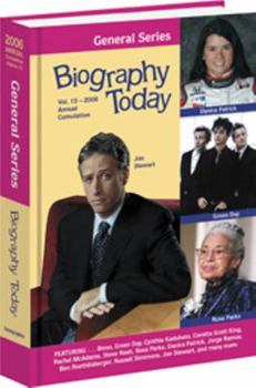 Hardcover Biography Today 2006 Annual Cumulation Book