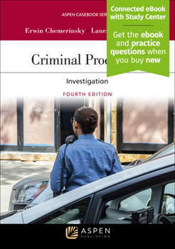 Paperback Criminal Procedure: Investigation [Connected eBook with Study Center] Book