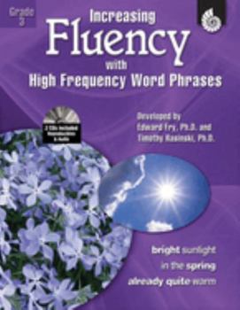 Paperback Increasing Fluency with High Frequency Word Phrases Grade 3 [With 2 CDROMs] Book