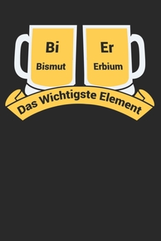 Paperback Bismut Erbium Das Wichtigste Element: Bismut Erbium: Bi Er: Journal / Notebook/ Gift Dairy Book - ''6"x9"inch & 100 Page Book