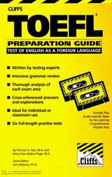 Paperback TOEFL Preparation Guide, with Cassette Book