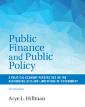 Paperback Public Finance and Public Policy Book