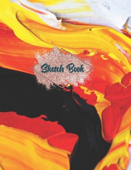 Sketchbook for Drawing: 120 Pages of 8.5"x11" Blank Paper for Drawing, Sketching and Creative Doodling. Personalized Artist Notebook and Sketchbook Journal