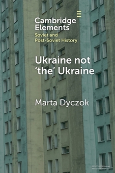 Paperback Ukraine not 'the' Ukraine Book