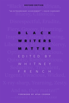 Paperback Black Writers Matter: Revised Edition Book