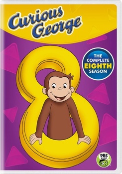 DVD Curious George: The Complete 8th Season Book