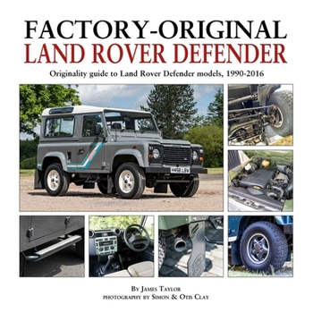 Hardcover Factory-Original Land Rover Defender 1990-2016 Book